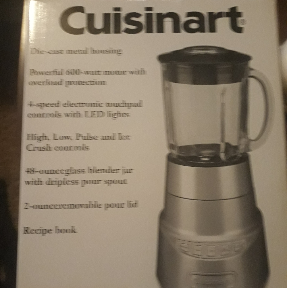 Cuisinart Smartpower Deluxe Blender Mixer Food Pro